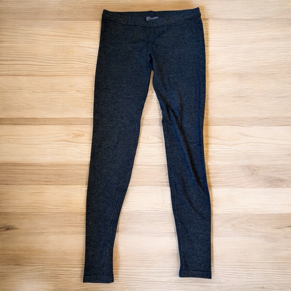 XXI Light Sweater Leggings, Charcoal Grey, Soft, Size Small